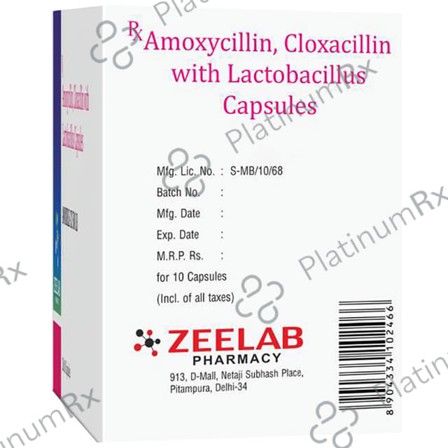 Amoxible CX 500 LB Capsule