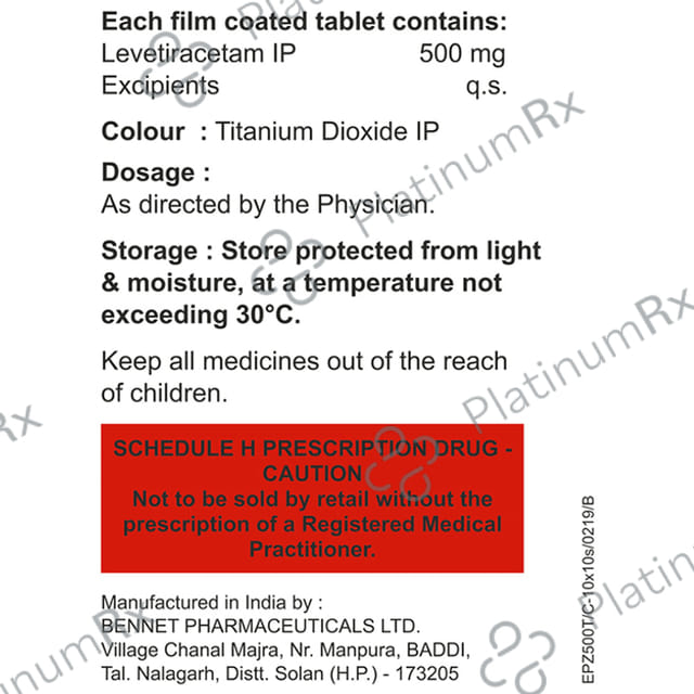 Episeize 500 Tablet