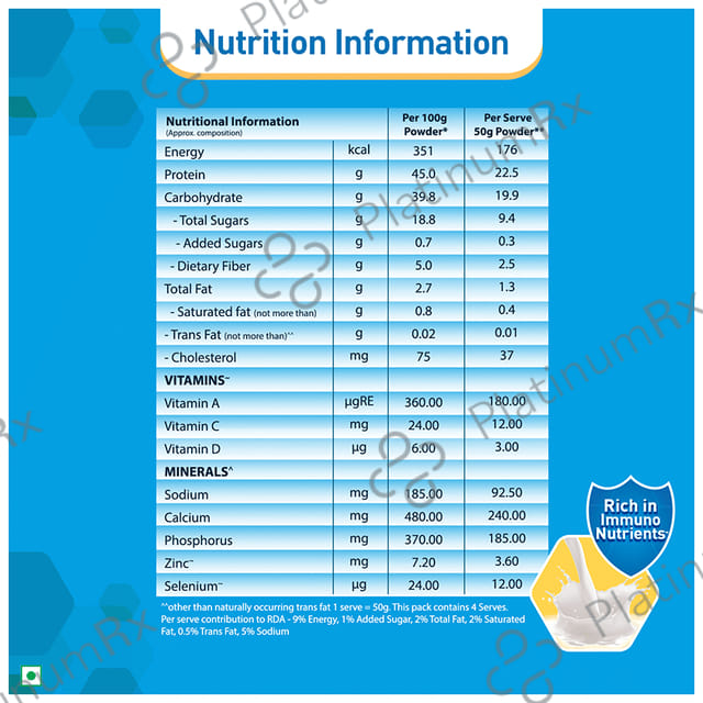 Nestle Resource High Protein Sachet (50gm Each) Vanilla