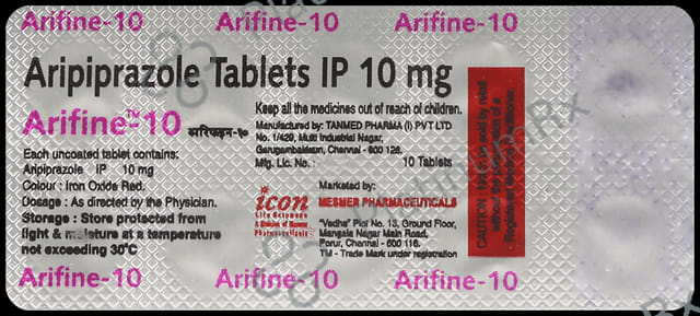 Arifine 10mg Tablet 10s