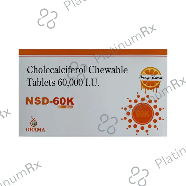 NSD 60K Chewable Tablet 4s