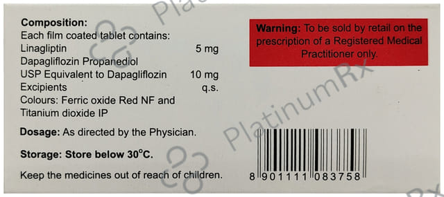 Linatin D 10/5mg Tablet 10s