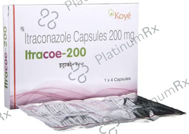 Itracoe 200mg Capsule 4s