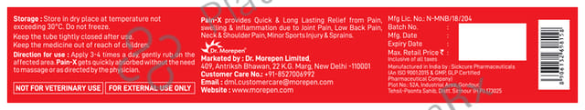 Dr. Morepen Pain-X Gel