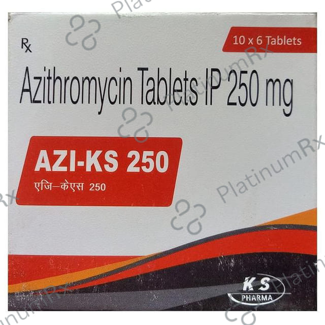 Azi KS 250mg Tablet 6s