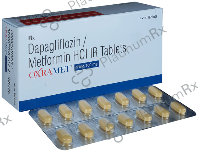 Oxramet 5/500mg Tablet IR 14s