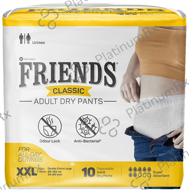 Friends Classic Adult Dry Pant Diaper XXL 10s