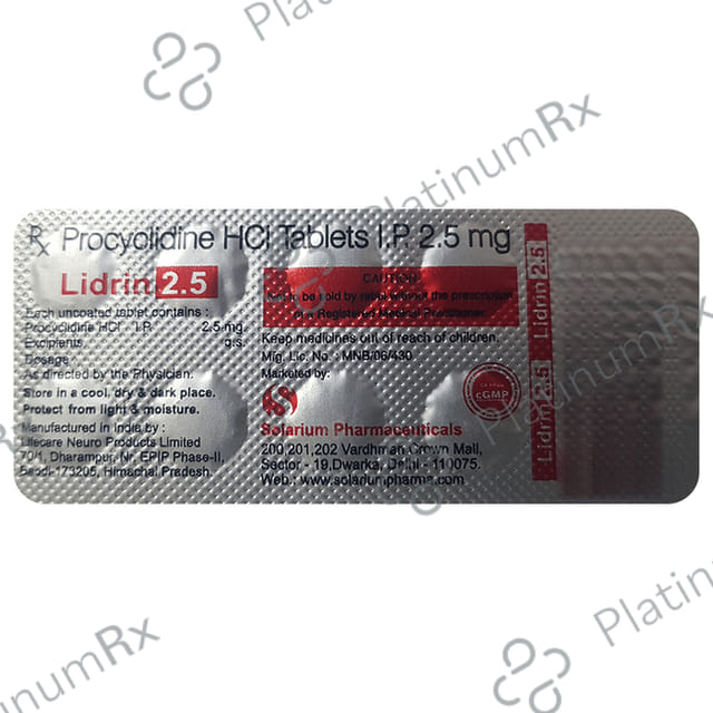 Lidrin 2.5 Tablet