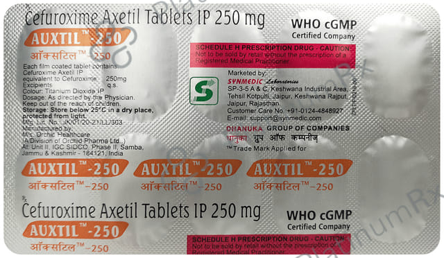 Auxtil 250mg Tablet 10s