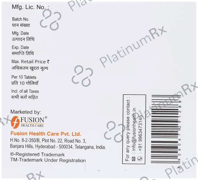 Dexiglu M 10/500mg Tablet ER 10s