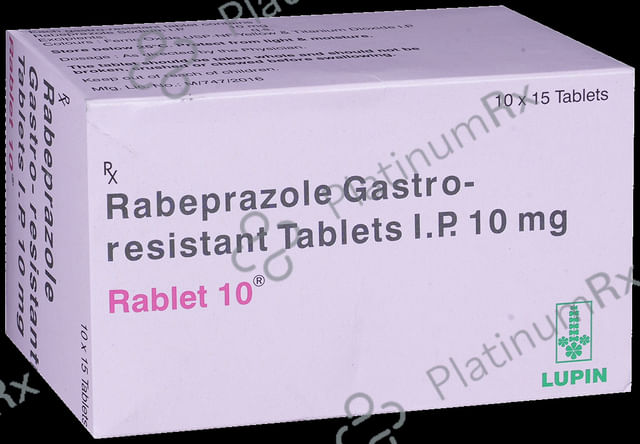 Rablet 10mg Tablet 15s
