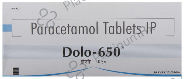 Dolo 650mg Tablet 15s