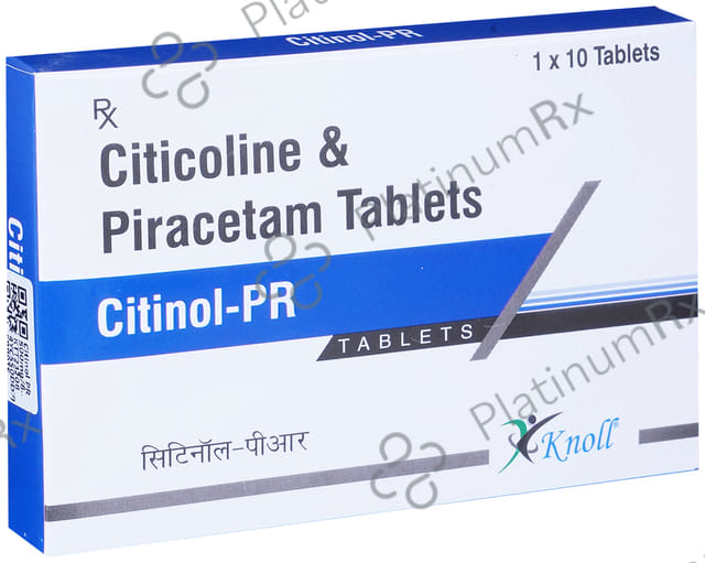 Citinol PR 500mg/800mg Tablet