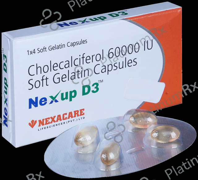 Nexup D3 Soft Gelatin Capsule