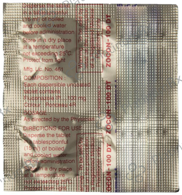 Zocon 100mg DT Tablet 4s