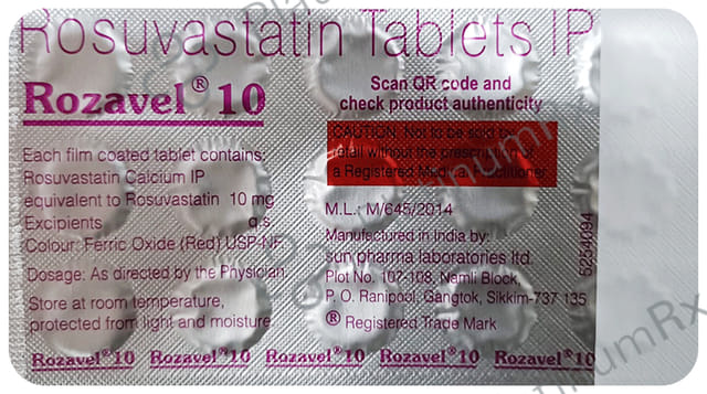 Rozavel 10mg Tablet 15s