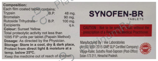 Synofen BR Tablet 10s