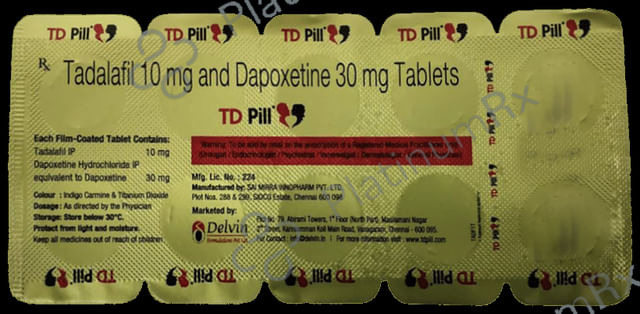 TD Pill 30/10mg Tablet 10s