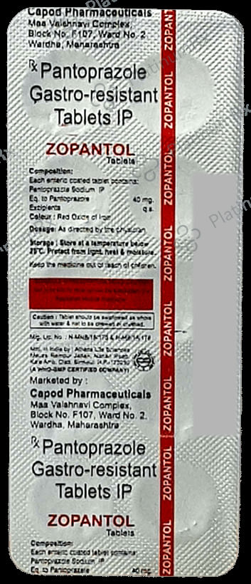 Zopantol Tablet
