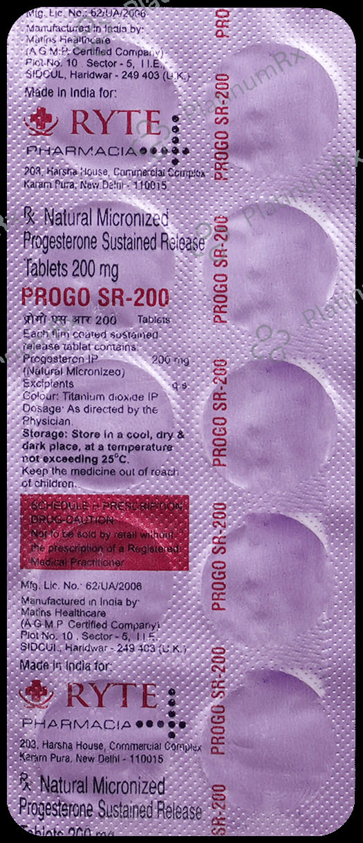 Progo SR 200 Tablet