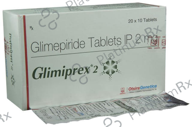 Glimiprex 2mg Tablet 10s