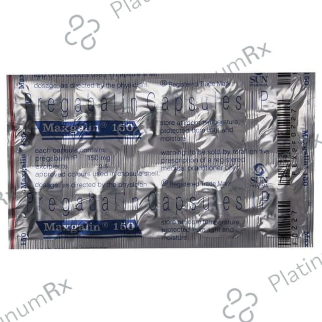 Maxgalin 150 Capsule