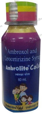 Ambrolite 30mg Cold Syrup 60ml