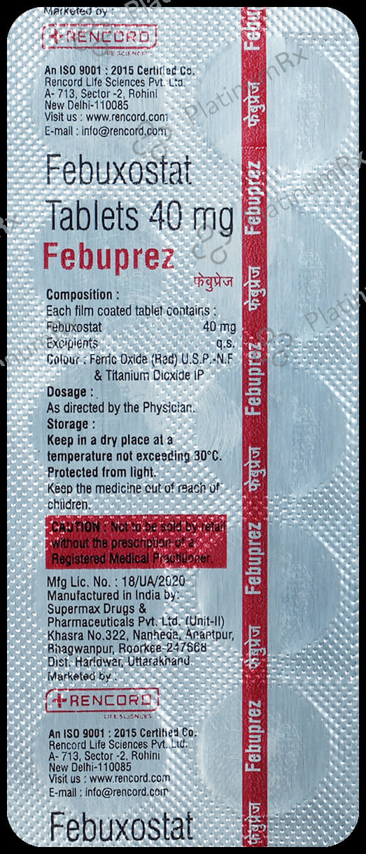 Febuprez Tablet
