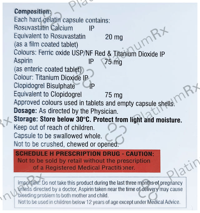 Rozadd Gold 20 Capsule 10s