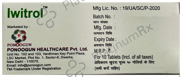 Iwitrol 0.2mcg Tablet 10s