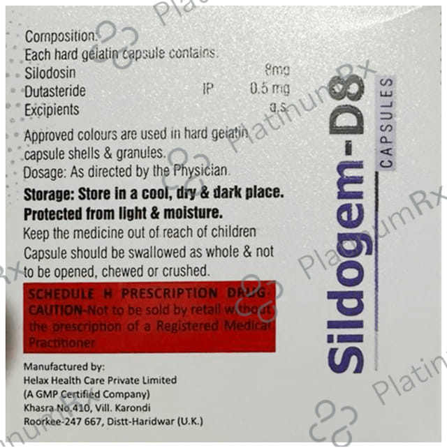Sildogem-D 8 Capsule