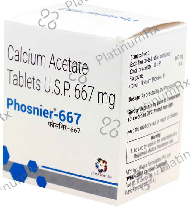 Phosnier 667mg Tablet 10s