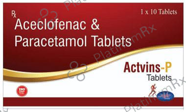Actvins P 100/325mg Tablet 10s
