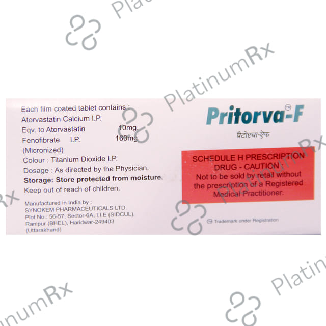 Pritorva F 10/160mg Tablet 10s