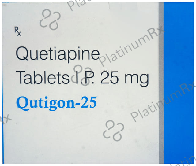 Qutigon 25mg Tablet 10s