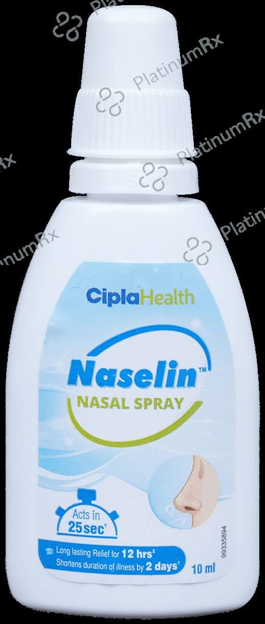 Naselin 0.05% Nasal Spray 10ml