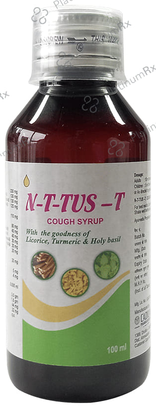 N-T-Tus -T Cough Syrup Menthol