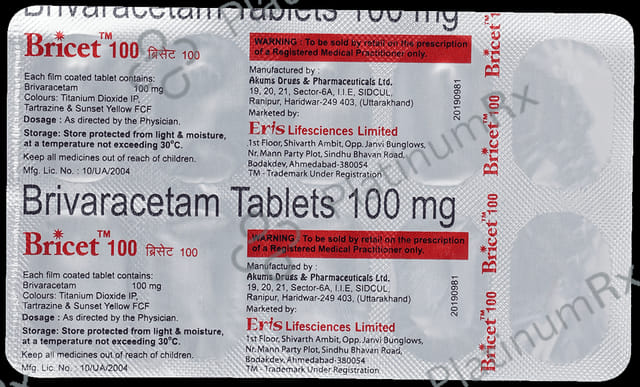 Bricet 100mg Tablet 10s