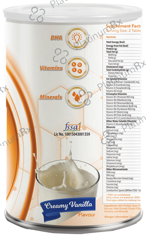 Evexia KinderPro Vanilla Flavour Powder 200gm