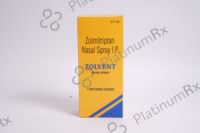 Zolvent 5mg Nasal Spray 7MDI