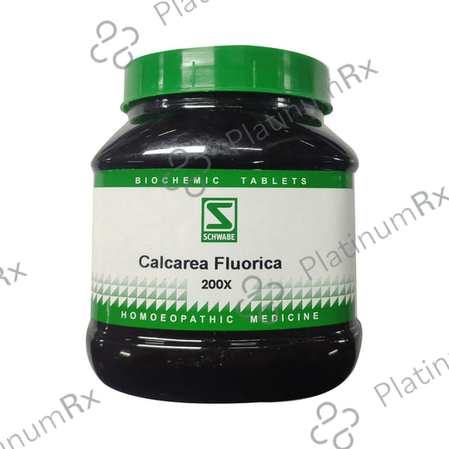 Dr Willmar Schwabe India Calcarea Fluorica Biochemic Tablet 200X 550 gm