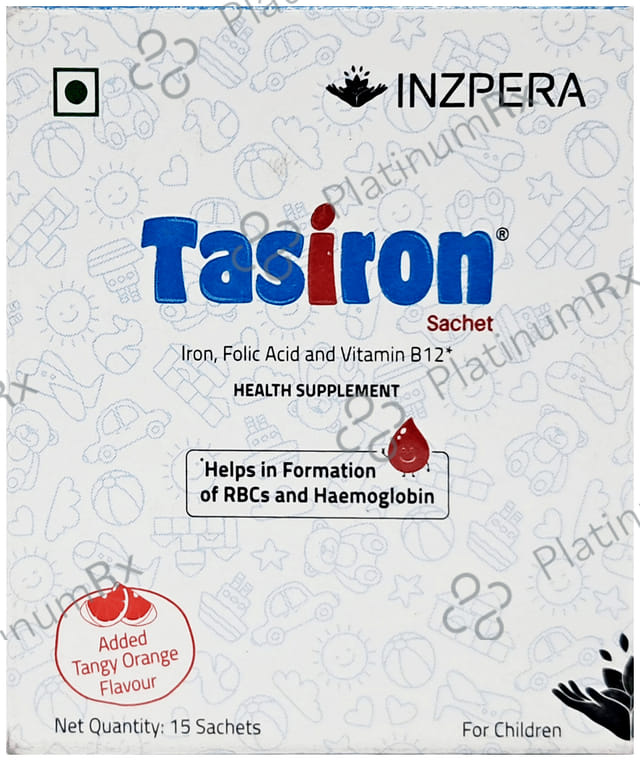Tasiron Sachet Orange 15X0.75gm