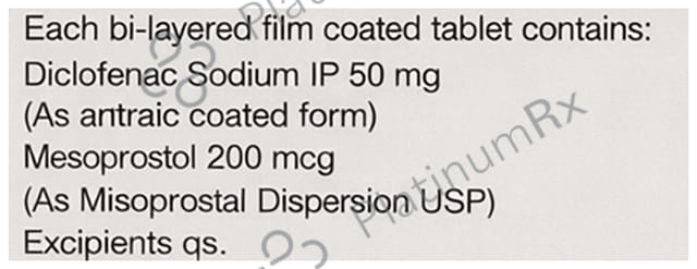 Safeguard 50mg/200mcg Tablet 10s