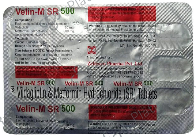 Velin-M SR 500 Tablet