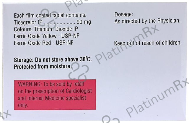 Ticabid 90mg Tablet 10s