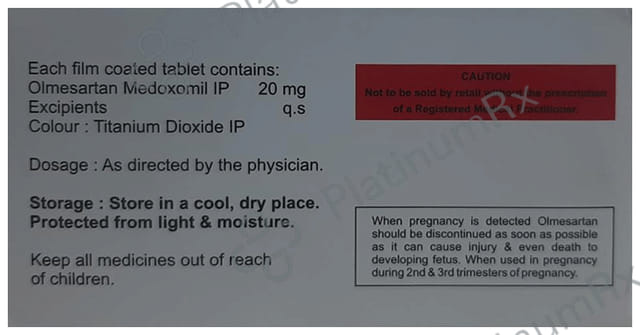 Olzox 20mg Tablet 15s