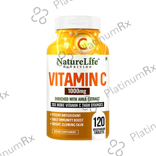 Nature Life Nutrition Vitamin C 1000mg Vegetarian Tablet 120s