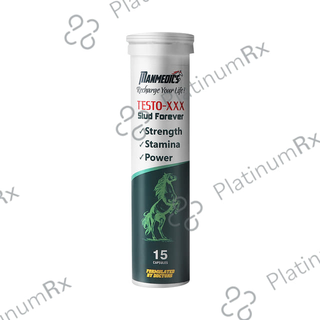 Manmedics Testo XXX Stud Forever Capsule 15s