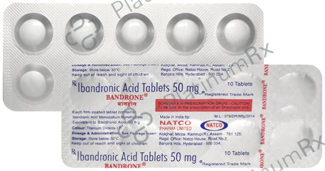 Bandrone 50mg Tablet 10s