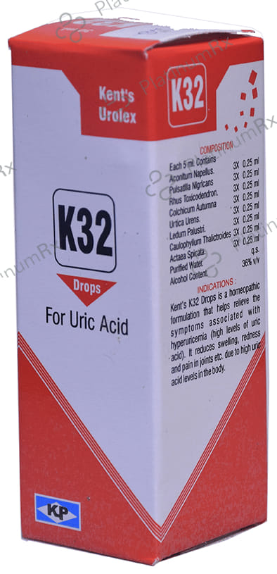 Kent's K32 Uric Acid Oral Drops